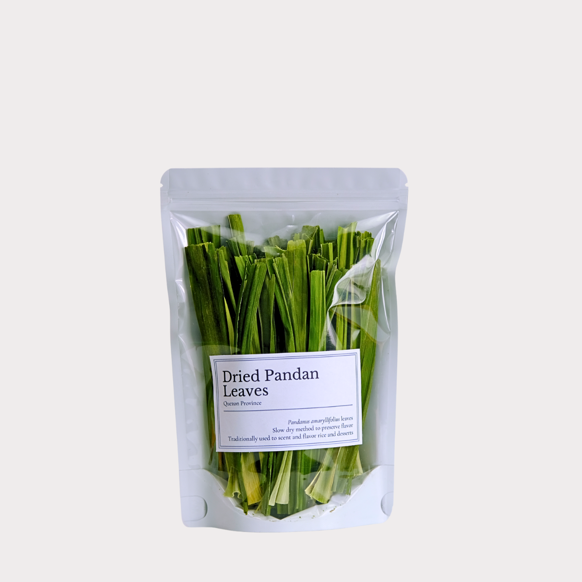 Dried Pandan Leaves